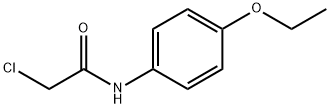 2-Chloro-p-acetophenetidide Structural