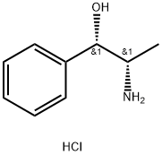 Norpseudoephedrine hydrochloride Structural