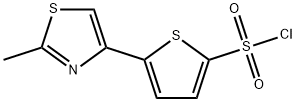 5-(2-METHYL-1,3-THIAZOL-4-YL)THIOPHENE-2-SULFONYL CHLORIDE