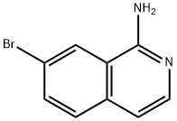 7-BROMO-ISOQUINOLIN-1-YLAMINE Structural