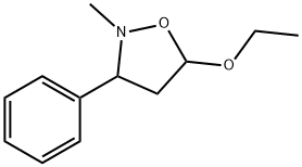 Isoxazolidine, 5-ethoxy-2-methyl-3-phenyl- (9CI) Structural