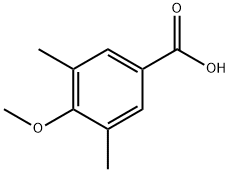 3,5-Dimethyl-4-methoxybenzoic acid Structural