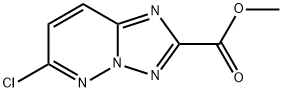 6-CHLORO-[1,2,4]TRIAZOLO[1,5-B]PYRIDAZINE-2-CARBOXYLIC ACID, METHYL ESTER