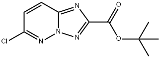 6-CHLORO-[1,2,4]TRIAZOLO[1,5-B]PYRIDAZINE-2-CARBOXYLIC ACID, TETR-BUTYL ESTER