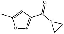 Aziridine, 1-[(5-methyl-3-isoxazolyl)carbonyl]- (8CI) Structural