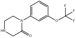 1-(3-(TRIFLUOROMETHOXY)PHENYL) PIPERAZIN-2-ONE HYDROCHLORIDE