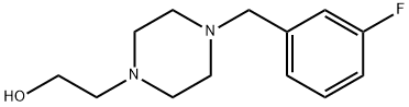 2-[4-(3-FLUOROBENZYL)PIPERAZINO]ETHAN-1-OL