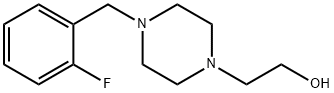 2-[4-(2-FLUOROBENZYL)PIPERAZINO]ETHAN-1-OL