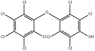 4-hydroxynonachlorodiphenyl ether Structural