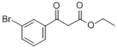 3-(3-BROMO-PHENYL)-3-OXO-PROPIONIC ACID ETHYL ESTER Structural