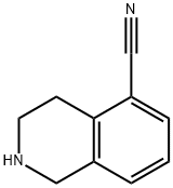 1,2,3,4-TETRAHYDRO-ISOQUINOLINE-5-CARBONITRILE HYDROCHLORIDE Structural