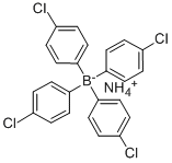 AMMONIUM TETRAKIS(4-CHLOROPHENYL)BORATE Structural