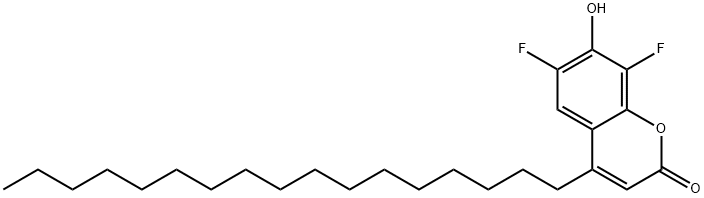 6,8-DIFLUORO-4-HEPTADECYL-7-HYDROXYCOUMARIN