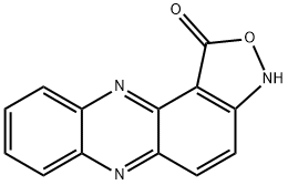 Isoxazolo[4,3-a]phenazin-1(3H)-one Structural