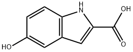 5-Hydroxyindole-2-carboxylic acid Structural