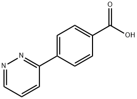 4-(PYRIDAZIN-3-YL)BENZOIC ACID Structural