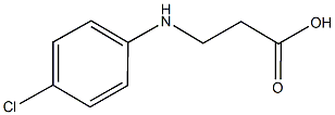 3-[(4-chlorophenyl)amino]propanoic acid