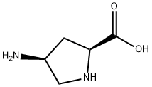 Proline, 4-amino-, cis- (9CI) Structural