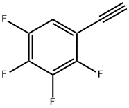 1-ETHYNYL-2,3,4,5-TETRAFLUORO-BENZENE Structural