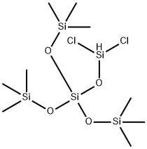 TRIS(TRIMETHYLSILOXY)SILOXYDICHLOROSILANE Structural