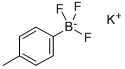 POTASSIUM 4-METHYLPHENYLTRIFLUOROBORATE Structural