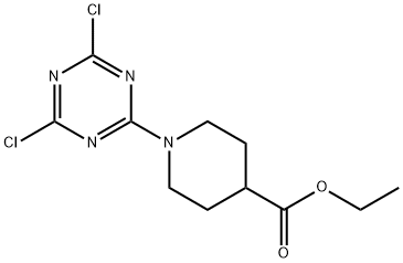 ETHYL 1-(4,6-DICHLORO-1,3,5-TRIAZIN-2-YL)PIPERIDINE-4-CARBOXYLATE