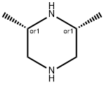 cis-2,6-Dimethylpiperazine Structural