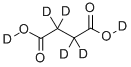 SUCCINIC ACID-D6 Structural