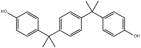 ALPHA,ALPHA'-BIS(4-HYDROXYPHENYL)-1,4-DIISOPROPYLBENZENE Structural