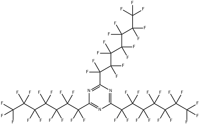 2,4,6-Tris(pentadecafluoroheptyl)-1,3,5-triazine