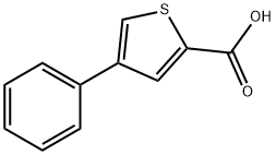 4-PHENYLTHIOPHENE-2-CARBOXYLIC ACID Structural