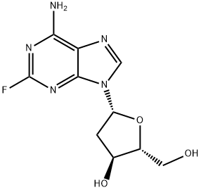 2'-DEOXY-2-FLUOROADENOSINE Structural