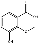 3-HYDROXY-2-METHOXYBENZOIC ACID Structural