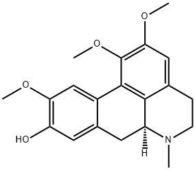 4H-Dibenzo(de,g)quinolin-9-ol, 5,6,6a,7-tetrahydro-1,2,10-trimethoxy-6 -methyl-, (S)-