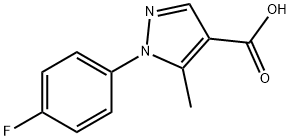 1-(4-FLUOROPHENYL)-5-METHYL-1H-PYRAZOLE-4-CARBOXYLIC ACID