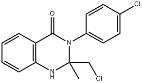 2-(CHLOROMETHYL)-3-(4-CHLOROPHENYL)-2-METHYL-1,2,3,4-TETRAHYDROQUINAZOLIN-4-ONE