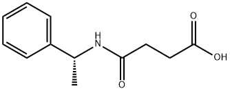 (R)-(+)-N-(1-PHENYLETHYL)SUCCINAMIC ACID Structural