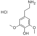 3,5-DIMETHOXY-4-HYDROXYPHENETHYLAMINE HYDROCHLORIDE