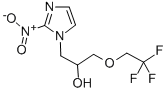 2-NITRO-ALPHA-[(2,2,2-TRIFLUOROETHOXY)METHYL]-IMIDAZOLE-1-ETHANOL Structural