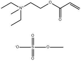 N,N-DIETHYLAMINOETHYL ACRYLATE Q-SALT, METHOSULFATE Structural