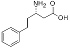 (S)-3-AMINO-5-PHENYLPENTANOIC ACID HYDROCHLORIDE Structural