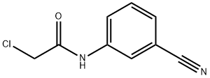 N1-(3-CYANOPHENYL)-2-CHLOROACETAMIDE Structural