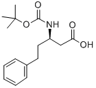 BOC-(R)-3-AMINO-5-PHENYLPENTANOIC ACID Structural