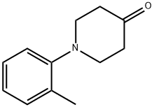 1-(2-methylphenyl)piperidin-4-one Structural