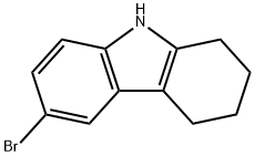 6-bromo-2,3,4,9-tetrahydro-1H-carbazole Structural