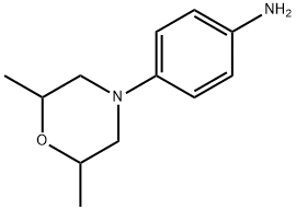 4-(2,6-DIMETHYLMORPHOLINO)ANILINE, TECH Structural