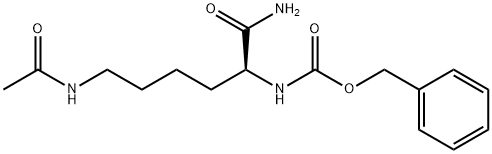 Z-LYS(AC)-NH2 Structural