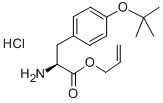 H-TYR(TBU)-ALLYL ESTER HCL Structural