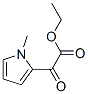 ethyl 1-methyl-alpha-oxo-1H-pyrrole-2-acetate Structural