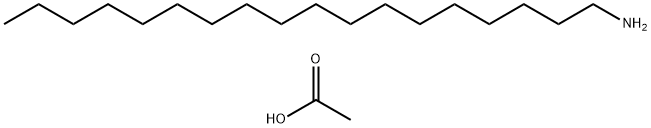 STEARYLAMINE ACETATE Structural